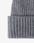 Slate Gray HAPPY Contrast Beanie