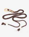 White Smoke Wood Ring Rope Belt Sentient Beauty Fashions *Accessories