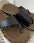 PU Leather Open Toe Sandals