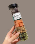 Rosy Brown 100 PCS/Set Elastic Hair Ropes Sentient Beauty Fashions *Accessories