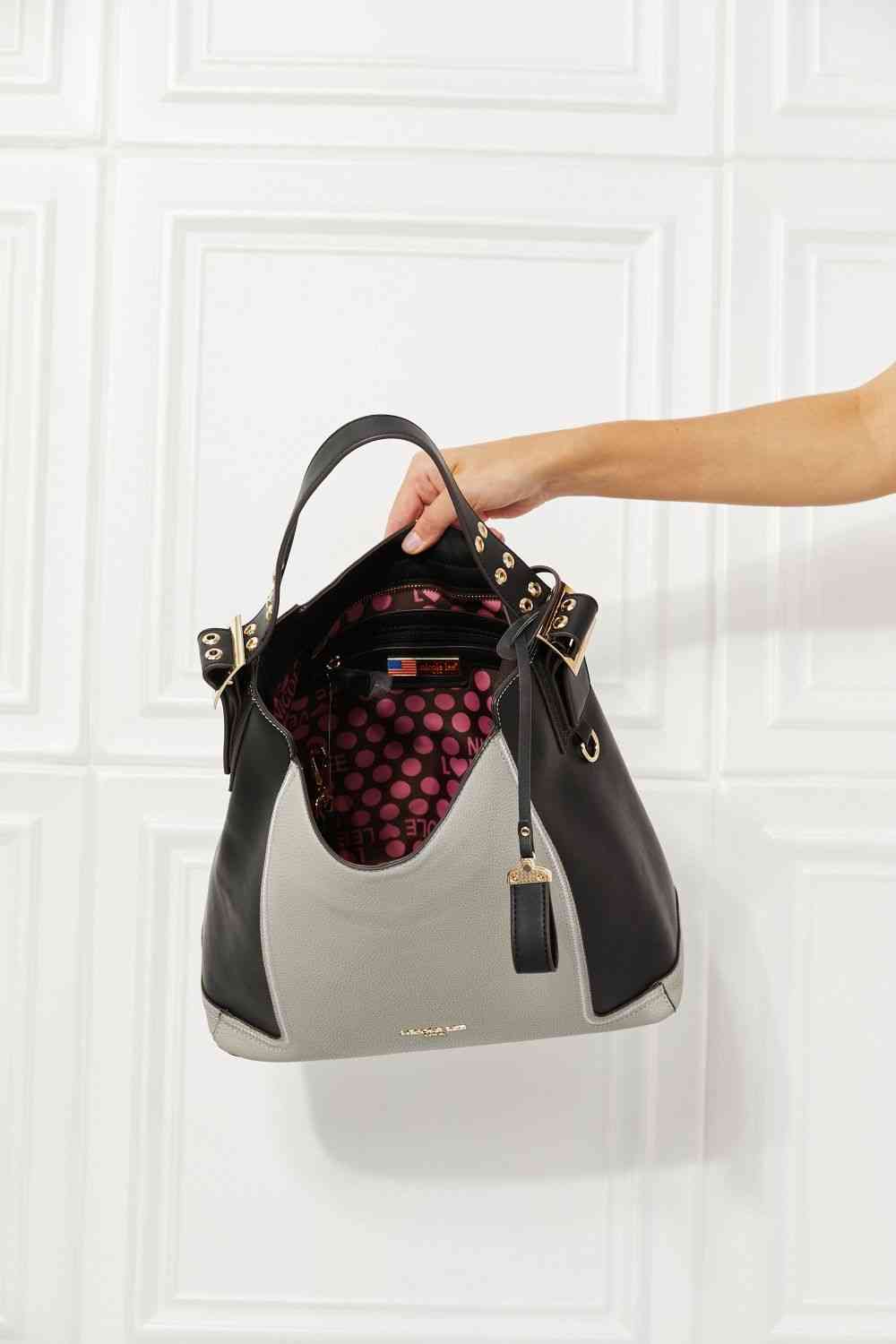 Beige Nicole Lee USA Make it Right Handbag Sentient Beauty Fashions *Accessories