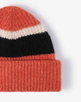 Sienna Tricolor Cuffed Knit Beanie