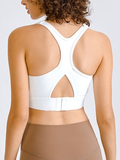 Tan Double Take Square Neck Racerback Cropped Tank Sentient Beauty Fashions Apparel &amp; Accessories