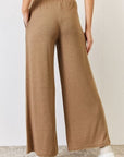 Light Gray RISEN Ultra Soft Wide Leg Pants Sentient Beauty Fashions Apparel & Accessories