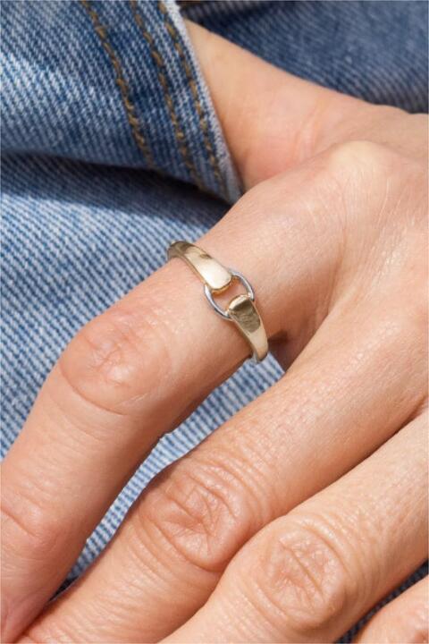 Tan 925 Sterling Silver Ring Sentient Beauty Fashions jewelry
