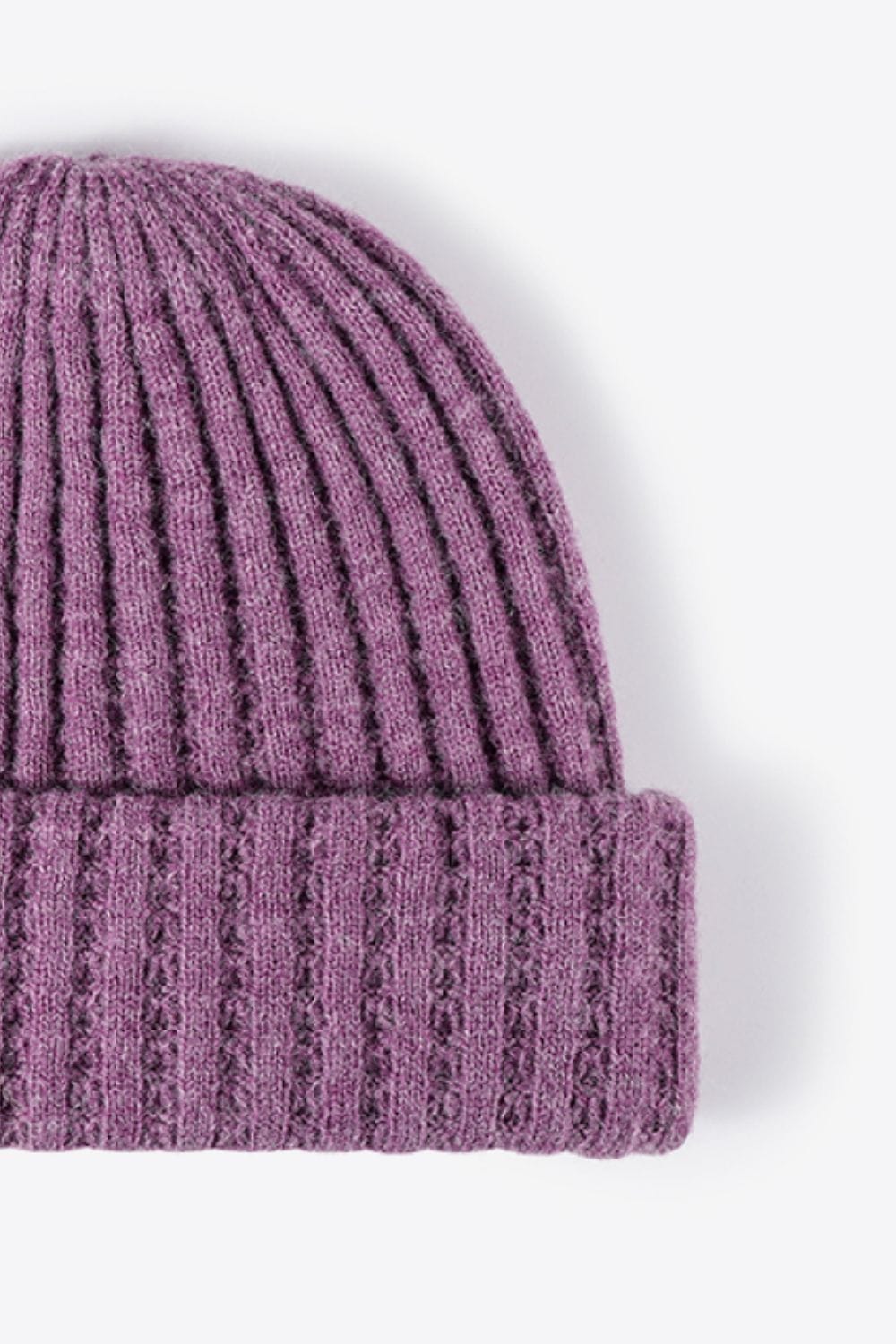 Lavender Wide Rib Beanie Sentient Beauty Fashions *Accessories