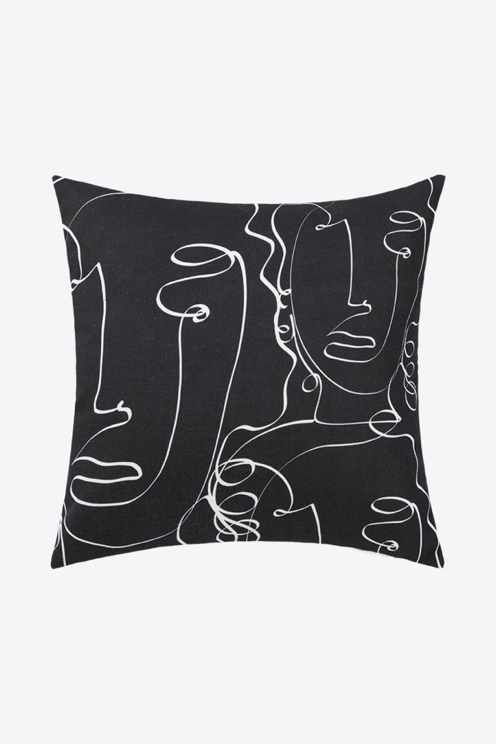 White Smoke 2-Pack Decorative Throw Pillow Cases Sentient Beauty Fashions Home Decor