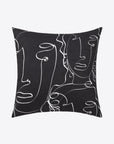 White Smoke 2-Pack Decorative Throw Pillow Cases Sentient Beauty Fashions Home Decor