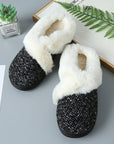 Gray TPR Sole Slippers Sentient Beauty Fashions slippers
