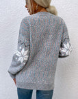Gray Heathered Pocketed Button Up Cardigan Sentient Beauty Fashions Apparel & Accessories