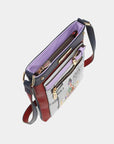 Lavender Nicole Lee USA Nikky Crossbody Bag