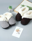 Light Gray TPR Sole Slippers Sentient Beauty Fashions slippers