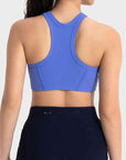 Dark Slate Gray Wide Strap Cropped Sport Tank Sentient Beauty Fashions Apparel & Accessories