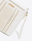 Beige Nicole Lee USA Love Handbag Sentient Beauty Fashions Bag