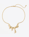 White Smoke Fashion Lobster Clasp Necklace Sentient Beauty Fashions Jewelry