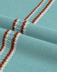 Cadet Blue Color Block V-Neck Knit Top Sentient Beauty Fashions Apparel & Accessories