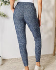 Gray LOVEIT Heathered Drawstring Leggings with Pockets