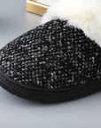 Gray TPR Sole Slippers Sentient Beauty Fashions slippers