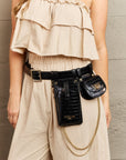 Tan Nicole Lee USA Aurelia Belt Bag Sentient Beauty Fashions *Accessories