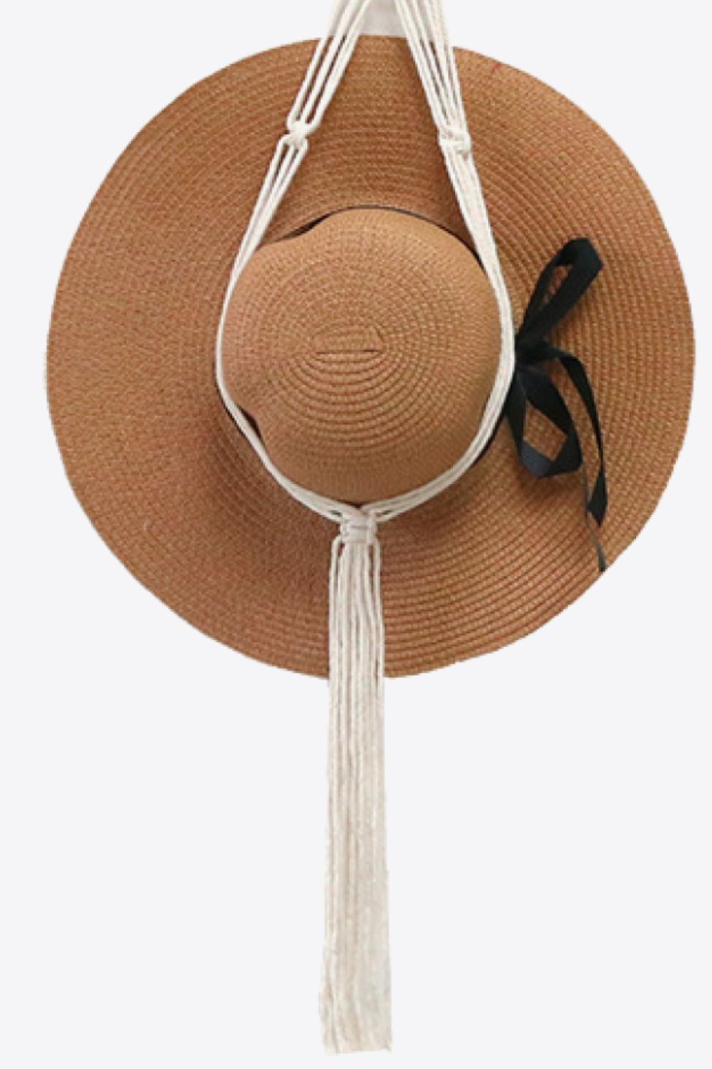 Sienna Macrame Hat Hanger Sentient Beauty Fashions Home Decor