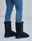 Light Gray Forever Link Thermal Lined Flat Boots Sentient Beauty Fashions Shoes