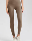 Light Gray Wide Waistband Sport Leggings