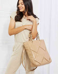 Light Gray Nicole Lee USA Mesmerize Handbag Sentient Beauty Fashions *Accessories