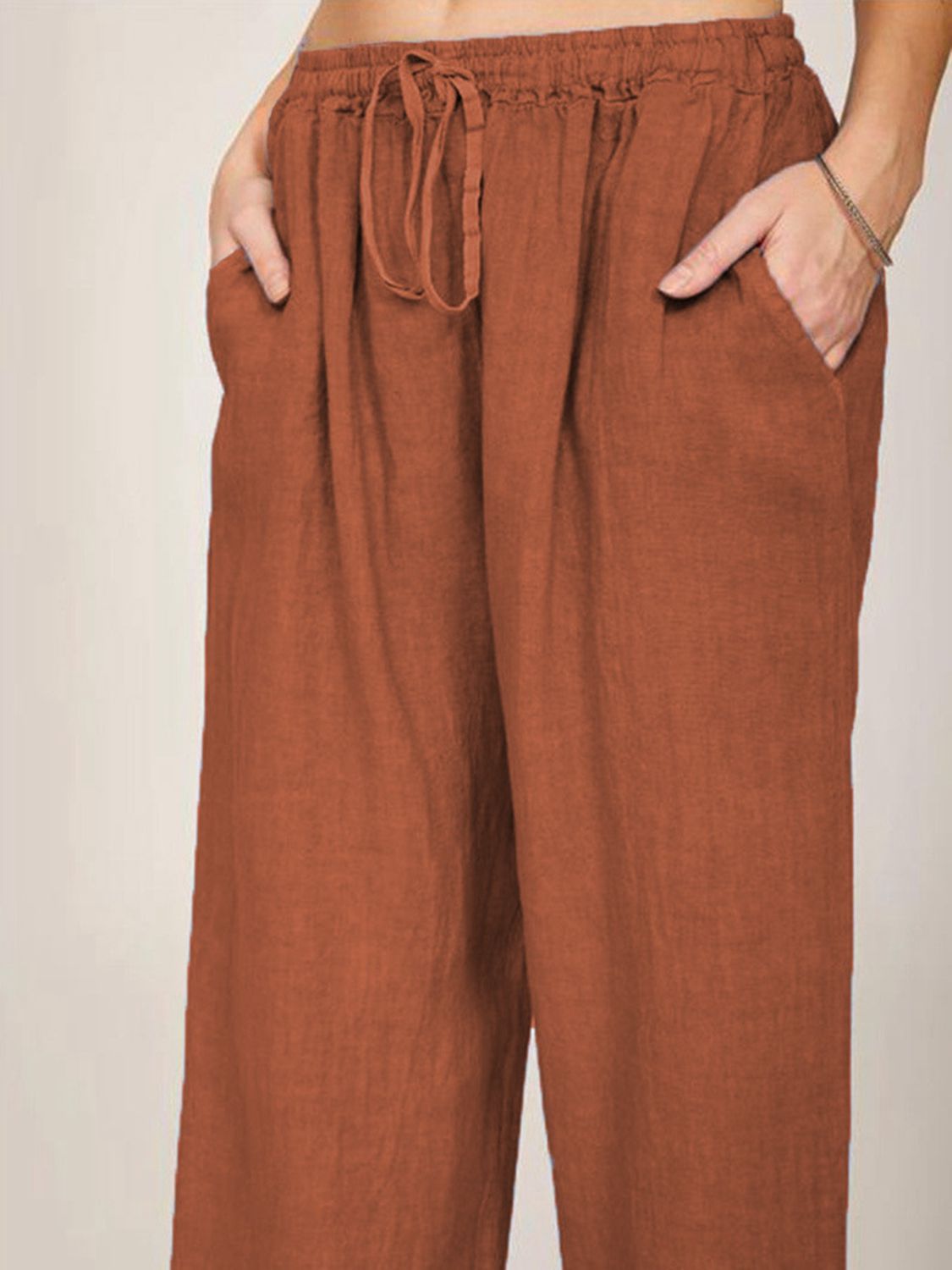 Sienna Full Size Long Pants Sentient Beauty Fashions Apparel &amp; Accessories