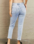 Rosy Brown BAYEAS High Waisted Skinny Jeans Sentient Beauty Fashions Apparel & Accessories