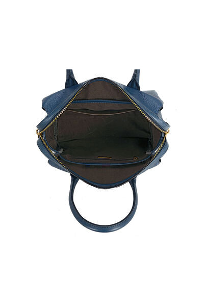 Dark Slate Gray David Jones Medium PU Leather Handbag Sentient Beauty Fashions Apparel &amp; Accessories