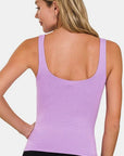 Thistle Zenana V-Neck Slim Tank Sentient Beauty Fashions Apparel & Accessories