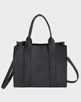 Lavender PU Leather Handbag Sentient Beauty Fashions *Accessories