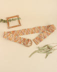 Wheat Multicolored Wide Belt Sentient Beauty Fashions *Accessories