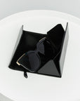 Black Tortoiseshell Acetate Frame Sunglasses