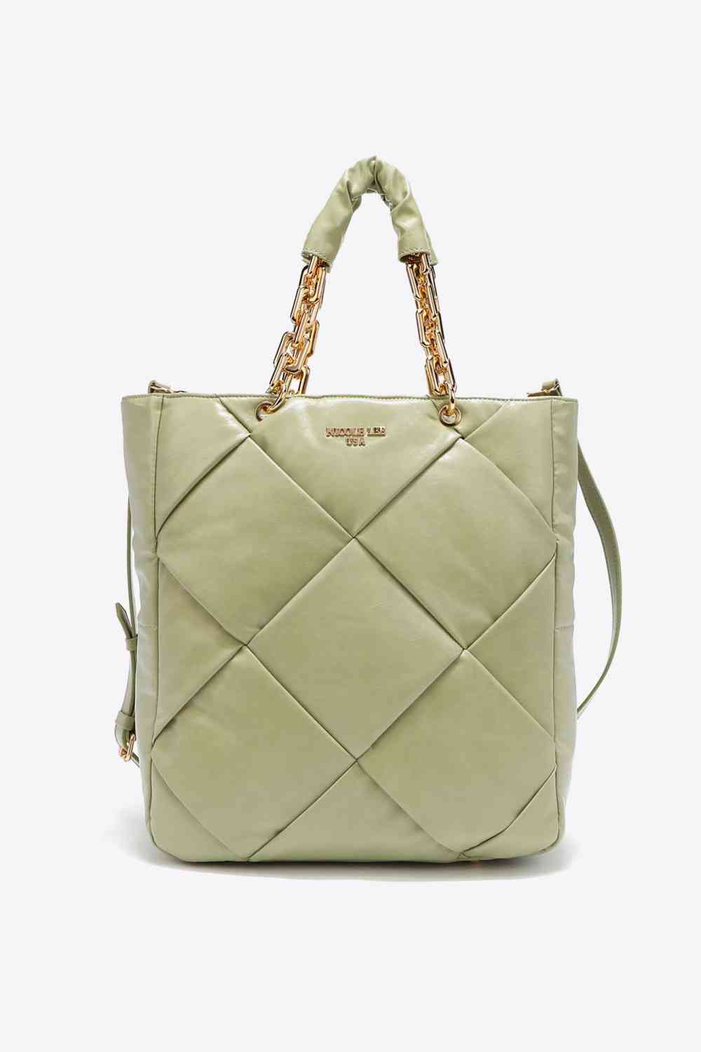 Beige Nicole Lee USA Mesmerize Handbag Sentient Beauty Fashions *Accessories