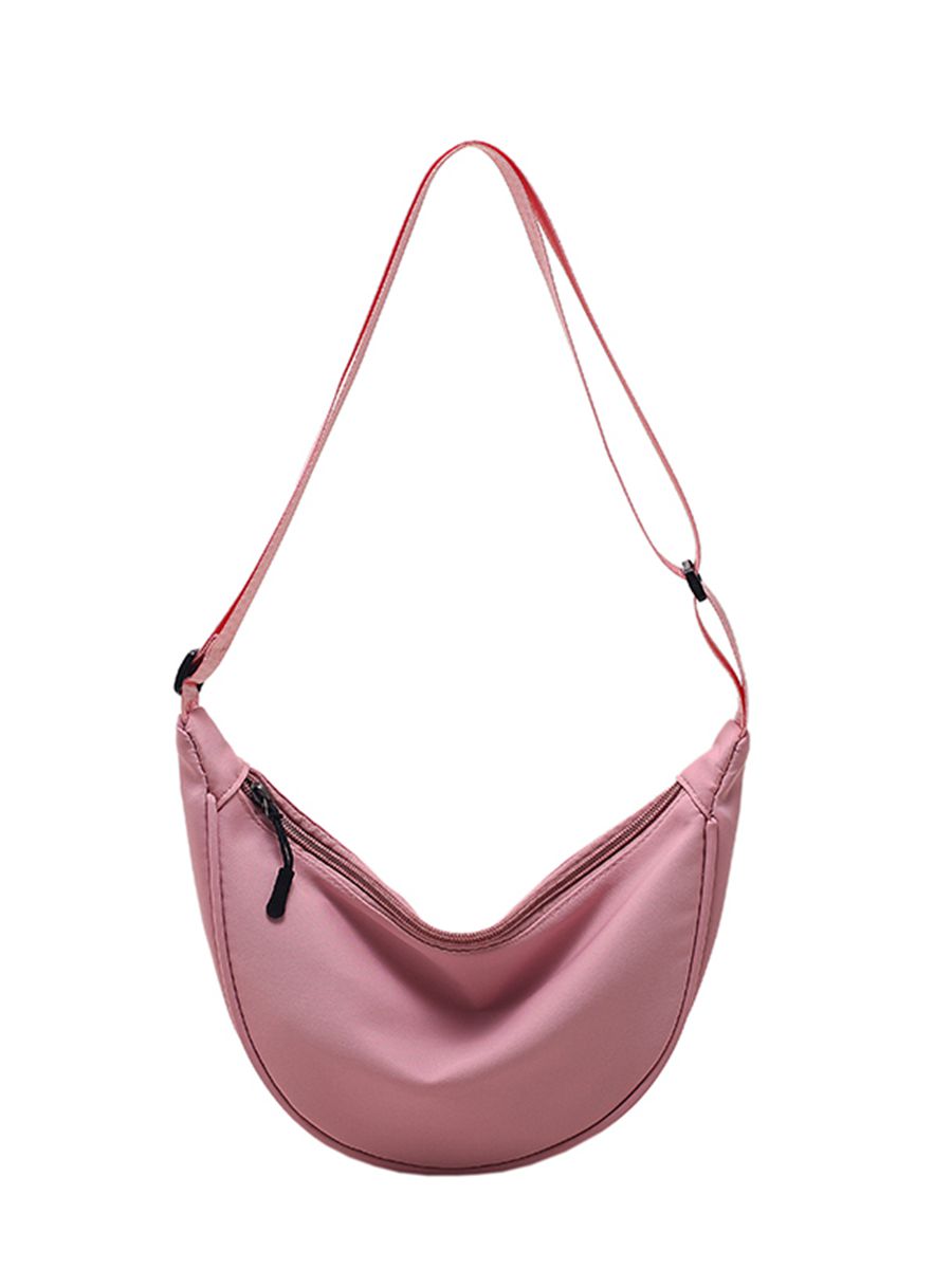 Rosy Brown Polyester Sling Bag Sentient Beauty Fashions Apparel & Accessories