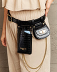 Tan Nicole Lee USA Aurelia Belt Bag Sentient Beauty Fashions *Accessories
