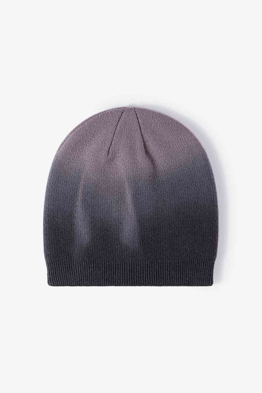 Dark Slate Gray Gradient Knit Beanie