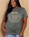 Dim Gray Simply Love Full Size GEMINI Graphic T-Shirt Sentient Beauty Fashions Apparel & Accessories