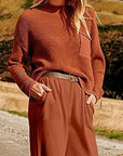 Sienna Knit Top and Joggers Set Sentient Beauty Fashions Apparel & Accessories