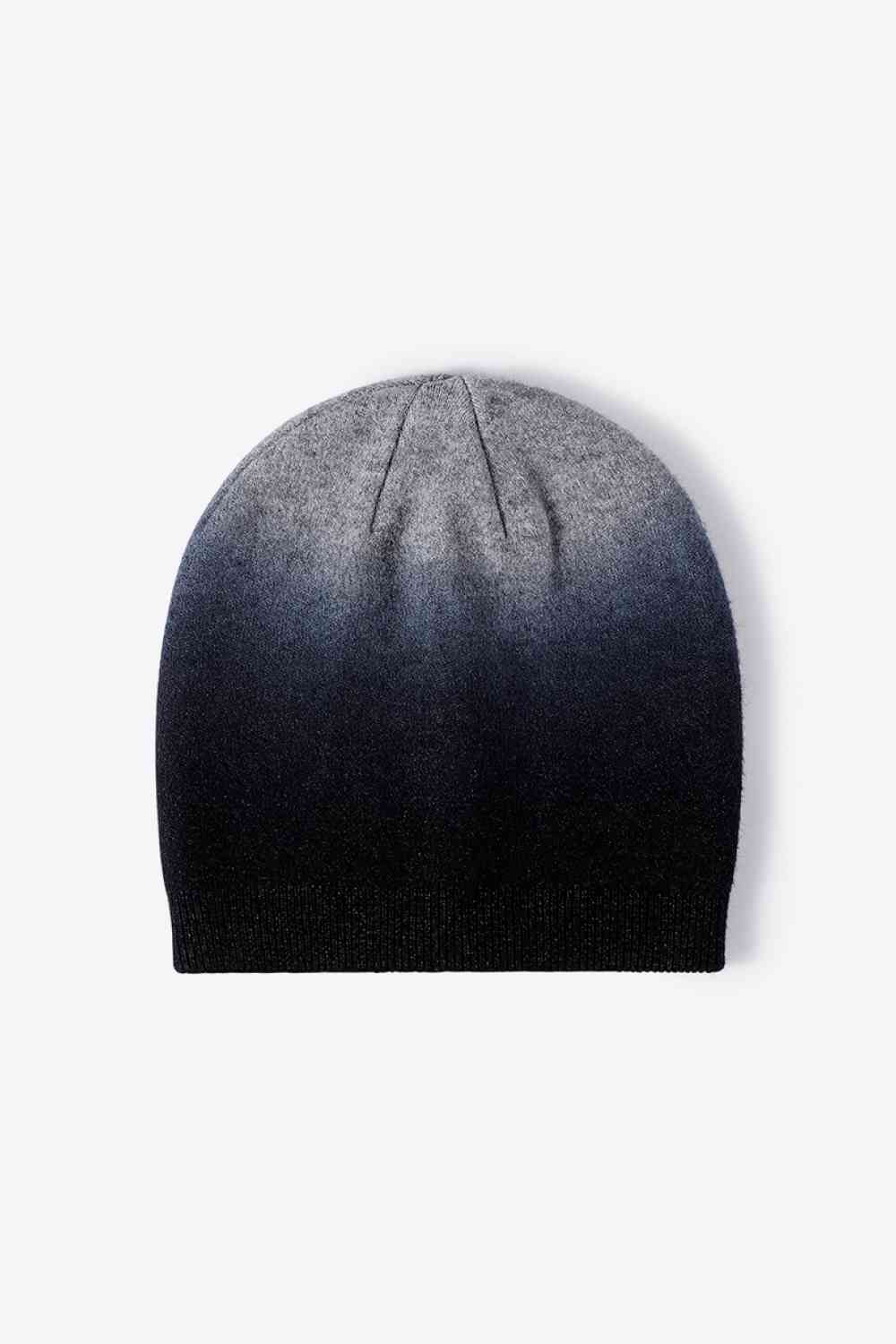 Dark Slate Gray Gradient Knit Beanie