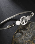 Dark Slate Gray Twisted Stainless Steel Cable Bracelet Sentient Beauty Fashions jewelry