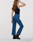 Light Gray Straight Leg Jeans with Pockets Sentient Beauty Fashions Apparel & Accessories