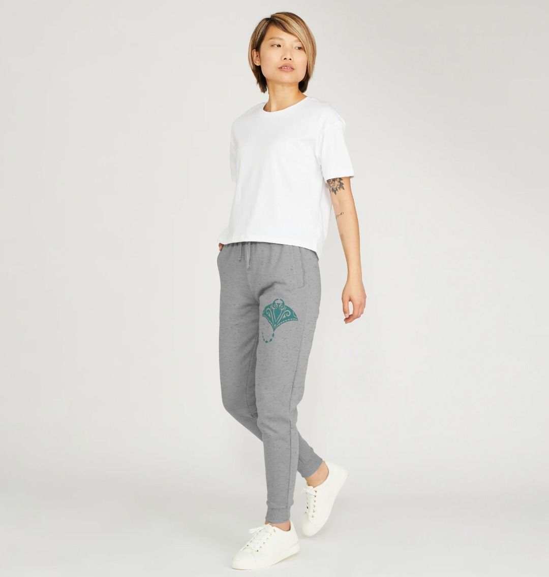 Light Gray Do The Sea Sentient Beauty Fashions Printed Womens Joggers
