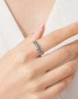 Wheat 925 Sterling Silver Leaf Shape Artificial Turquoise Bypass Ring Sentient Beauty Fashions jewelry