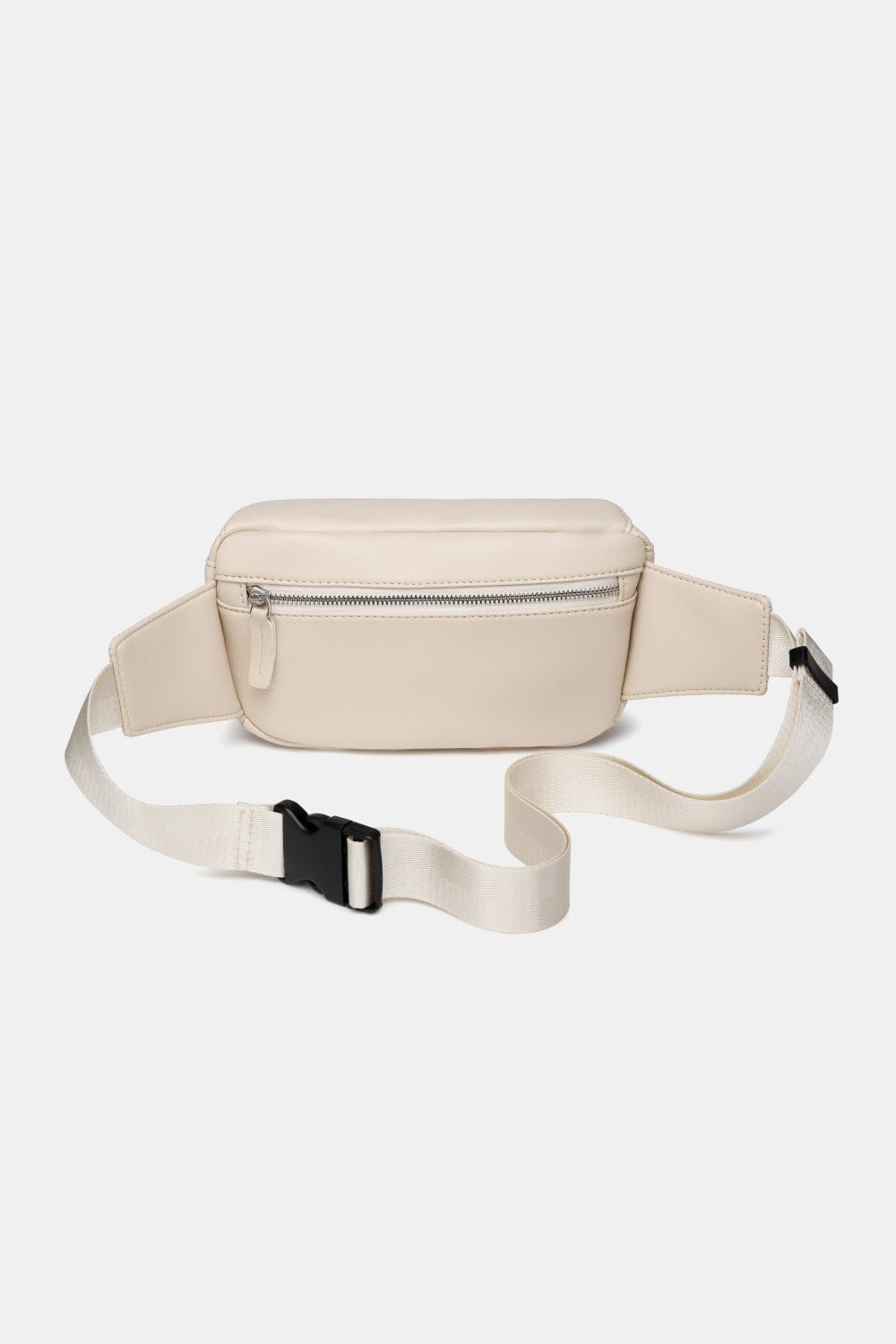 White Smoke Small PU leather Sling Bag