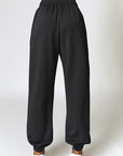 Light Gray Drawstring Pocketed Active Joggers Sentient Beauty Fashions Apparel & Accessories