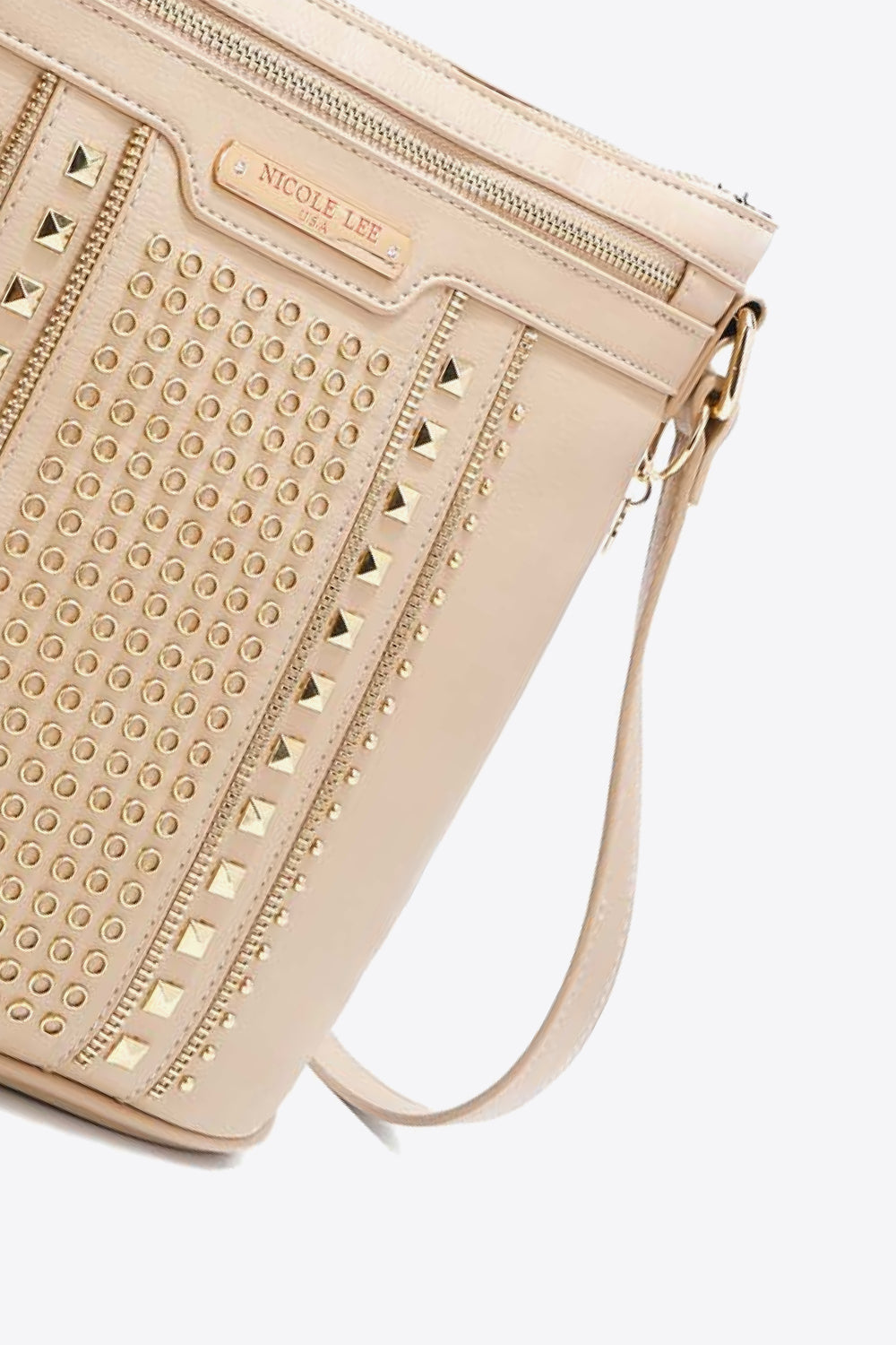Antique White Nicole Lee USA Love Handbag Sentient Beauty Fashions Bag