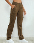 Light Gray Full Size Button Fly Jeans Sentient Beauty Fashions Apparel & Accessories