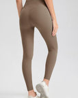 Light Gray Wide Waistband Sport Leggings